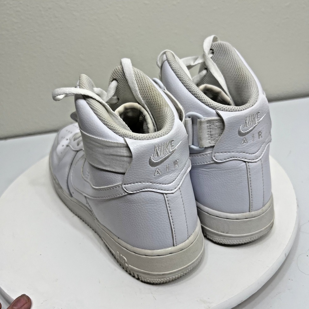 Nike Air Force 1 High Triple White Men's Size 11.5 / 315121-115 - Picture 5 of 13